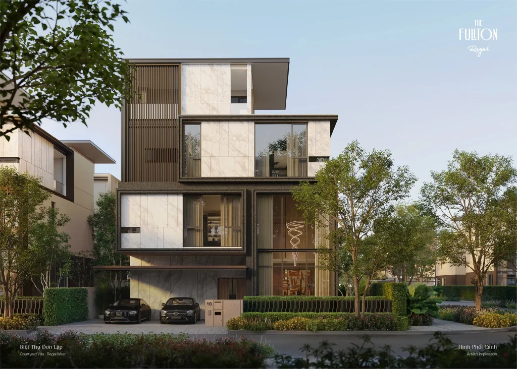 Courtyard Villa – Biệt thự Đơn lập The Fullton Regal
