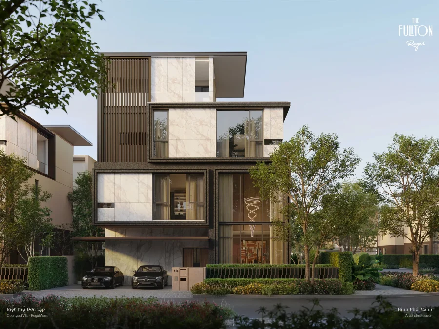 Courtyard Villa – Biệt thự Đơn lập The Fullton Regal