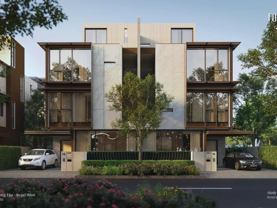 Patio Twin Villa – Biệt thự Song lập The Fullton Regal